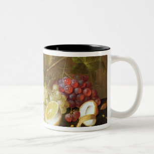 A still life with glasses Two-Tone coffee mug