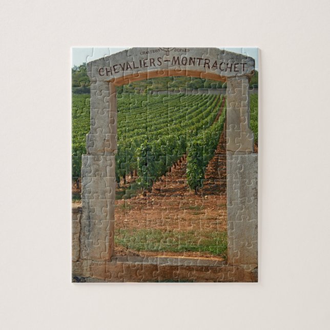 A stone portico to the vineyard jigsaw puzzle (Vertical)