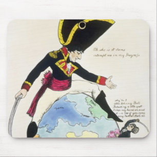 A Stoppage to a Stride over the Globe, 1803 Mouse Pad