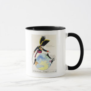 A Stoppage to a Stride over the Globe, 1803 Mug