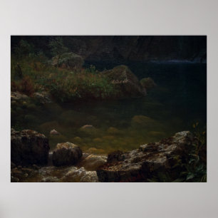 A Storm in the Rocky Mountains, Mt. Rosalie Poster