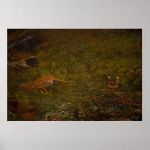 A Storm in the Rocky Mountains Poster
