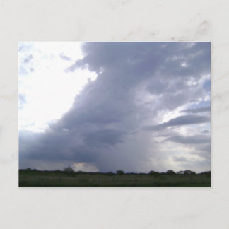 A storm is brewing over Texas Postcard