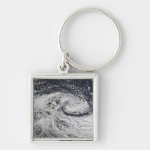 A storm over new Zealand Key Ring