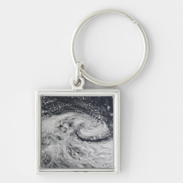 A storm over new Zealand Key Ring (Front)