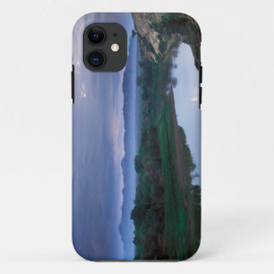 A stormy morning, with threatening clouds iPhone 11 case