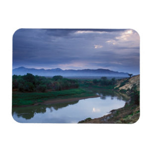 A stormy morning, with threatening clouds magnet