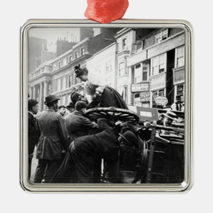 A Street Accident Metal Ornament