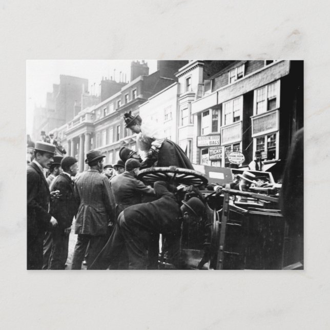 A Street Accident Postcard (Front)