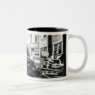 A Street Accident Two-Tone Coffee Mug