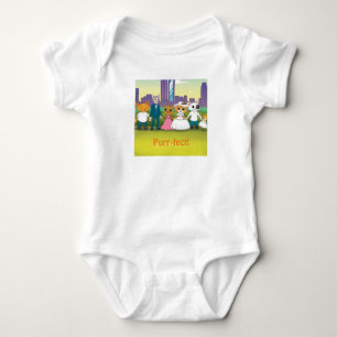 A Street Cat Friends 1z Baby Bodysuit