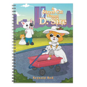 A Street Cat Named D. Sire Spiral Notebook