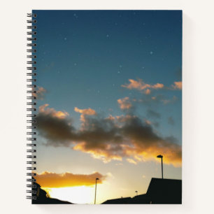 A street crowned with stars notebook