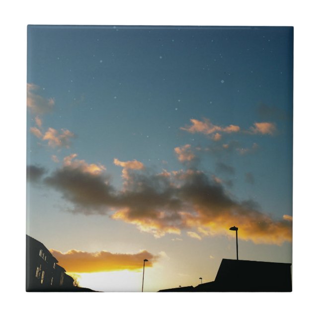 A street crowned with stars tile (Front)