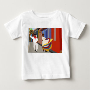 A street dance in Colombia Baby T-Shirt