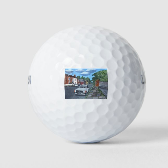 A Street in Derby Golf Balls (Front)