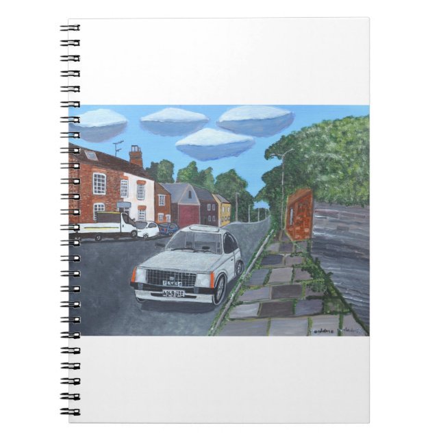 A Street in Derby Notebook (Front)