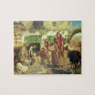 A Street in Jerusalem, 1867 Jigsaw Puzzle