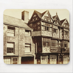 A Street in Ludlow (b/w photo) Mouse Pad