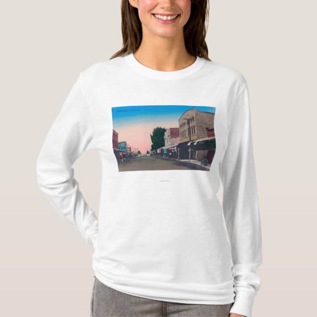 A Street SceneLemoore, CA T-Shirt (Front)