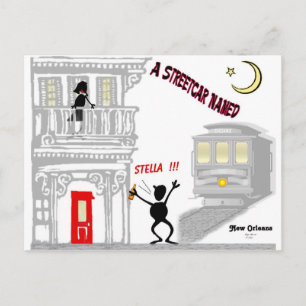 A Streetcar Named DESIRE Postcard