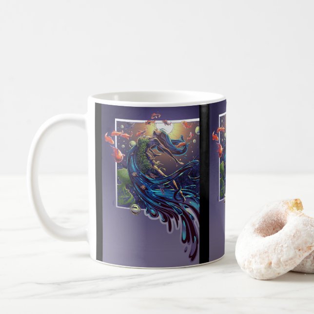 A Stretch of the Imagination Coffee Mug (With Donut)
