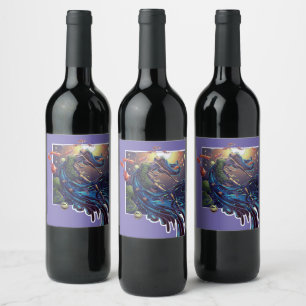 A Stretch of the Imagination Wine Label