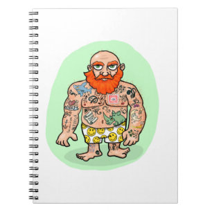 A Striking Gentleman Notebook