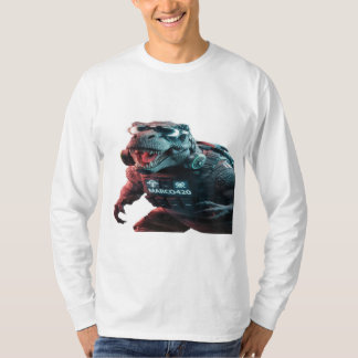 A striking photograph of a menacing T-Rex, showcas T-Shirt