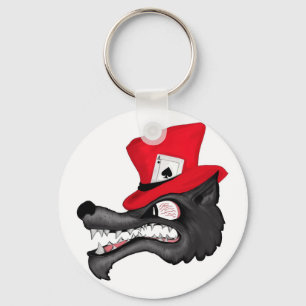 A Stroke of Luck Lone Wolf Keychain