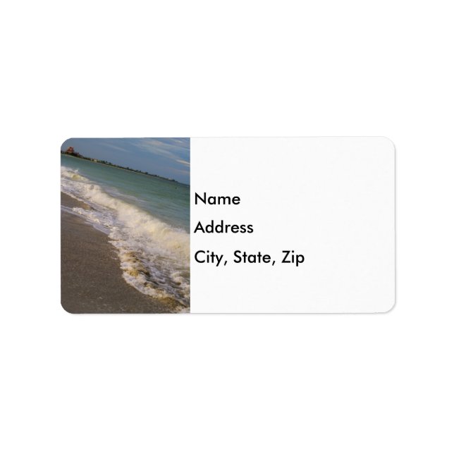 A Stroll Along St Pete Beach Label (Front)