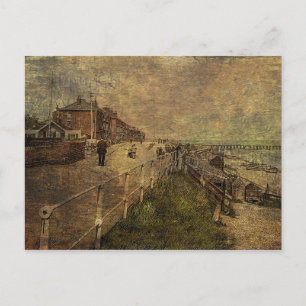 A Stroll Along the Seafront Postcard