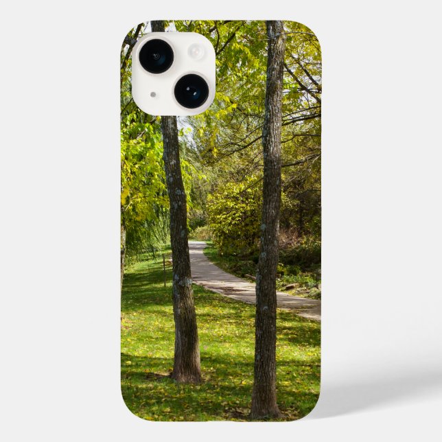 A Stroll in the Park iPhone Case (Back)