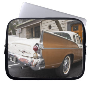 A Studebaker Silver Hawk Classic Car parked on a Laptop Sleeve