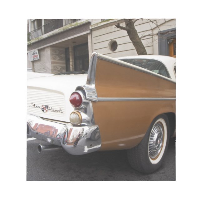 A Studebaker Silver Hawk Classic Car parked on a Notepad (Front)