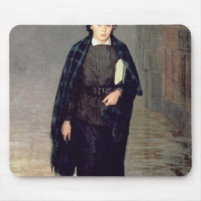 A Student, 1883 Mouse Pad (Front)