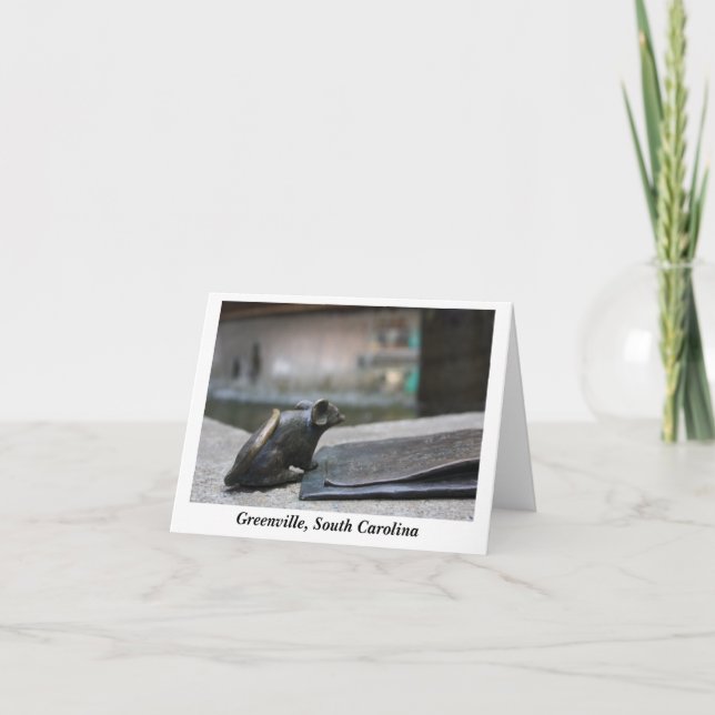 A Studious Mouse Card (Front)