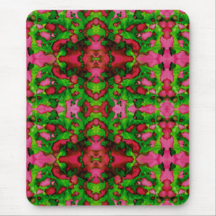 A Study in Pink & Green Mouse Pad