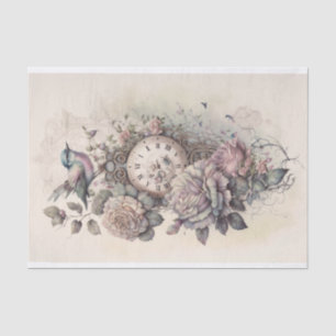 A study in Roses and Time 1 Tissue Paper