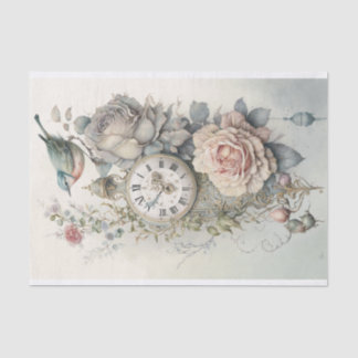 A Study in Roses and Time 4 Tissue Paper