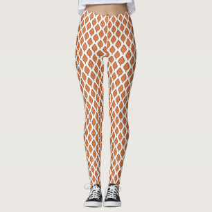 a Stunning Black White Geometric Pattern Design Leggings