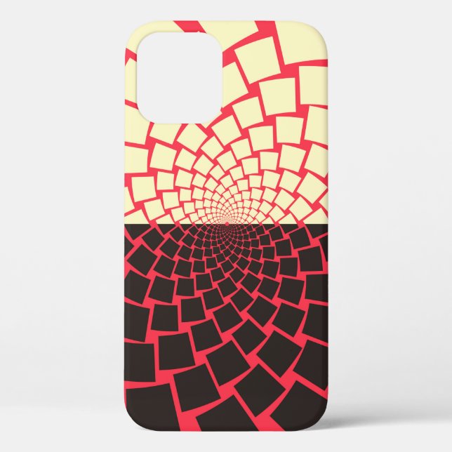 A stylised flower emerging from water, or a rising Case-Mate iPhone case (Back)
