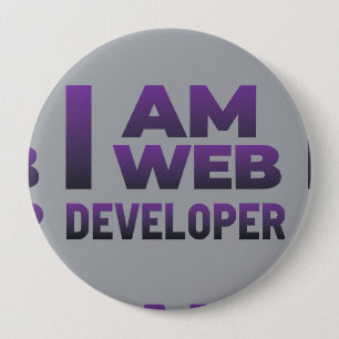 A Stylish Element for Web Design Round 10 Cm Round Badge