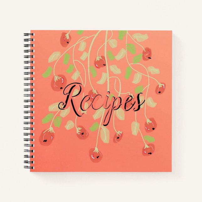 A Stylish Recipe Notebook (Front)