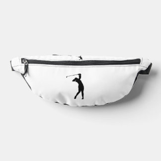 A stylish waist bag with a golf-inspired design