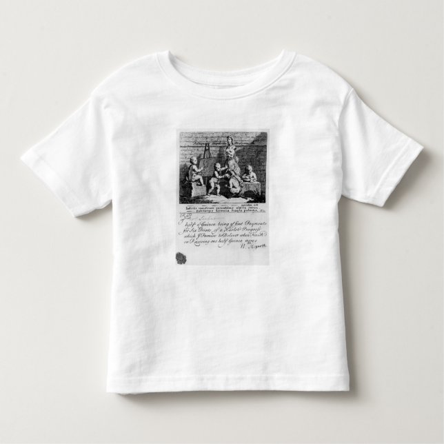 A Subscription Ticket for 'A Harlot's Toddler T-Shirt (Front)