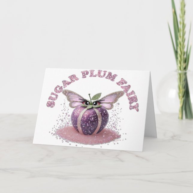 A Sugar Plum Fairy Card (Front)