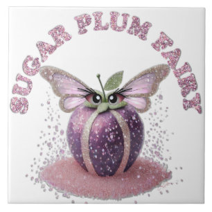 A Sugar Plum Fairy Ceramic Tile
