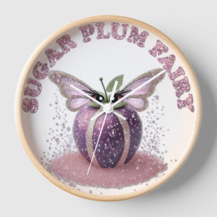 A Sugar Plum Fairy Clock