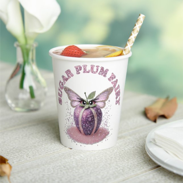 A Sugar Plum Fairy Paper Cups (Insitu)